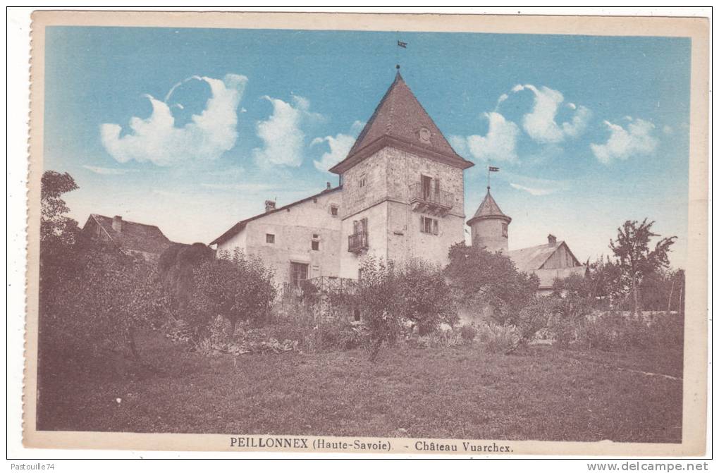 PEILLONNEX  (Haute-Savoie).   -   Château  Vuarchex. - Peillonnex