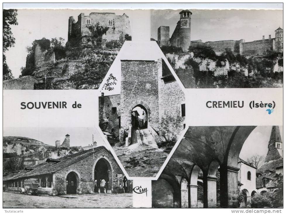 CSM 38 SOUVENIR DE CREMIEU 1955 - Crémieu