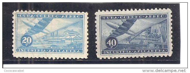 Cuba - Yvert  Aéreo-95, 98-101 (usado) (o) - Poste Aérienne