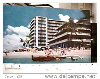 Hawaii Waikiki The Reef Hotel On The Beach At Waikiki N1970 DP5805 - Honolulu