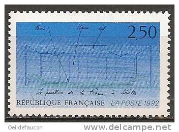 FRANCE - Yvert -  2736** - Cote 1.25 € - 1992 – Sevilla (Spanien)