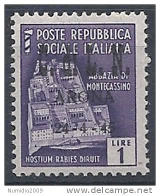 1945 EMISSIONI LOCALI ARONA MONUMENTI DISTRUTTI 1 LIRA MNH ** - RR9758 - Emissions Locales/autonomes