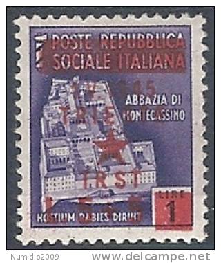 1945 OCCUPAZIONE JUGOSLAVA TRIESTE 5 + 5 LIRE MH * -  RR9763 - Occ. Yougoslave: Trieste