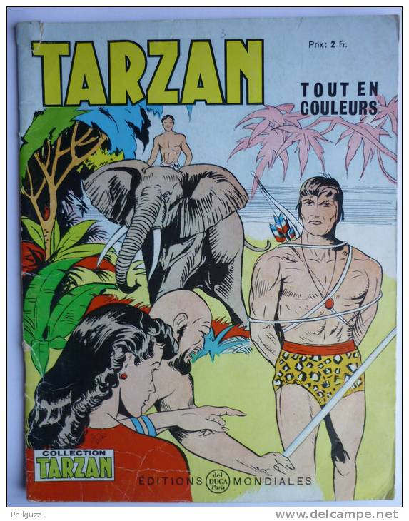 RECITS COMPLETS  TARZAN N° 47 Del Duca - Tarzan