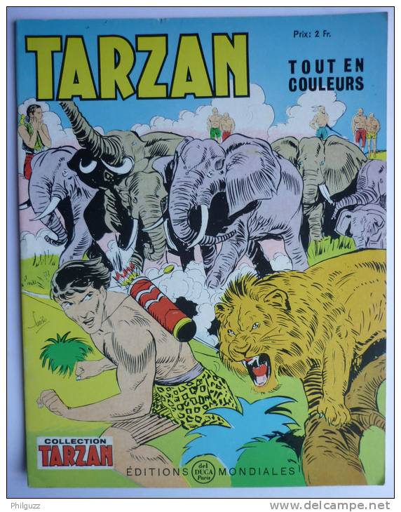 RECITS COMPLETS  TARZAN N° 48 Del Duca - Tarzan