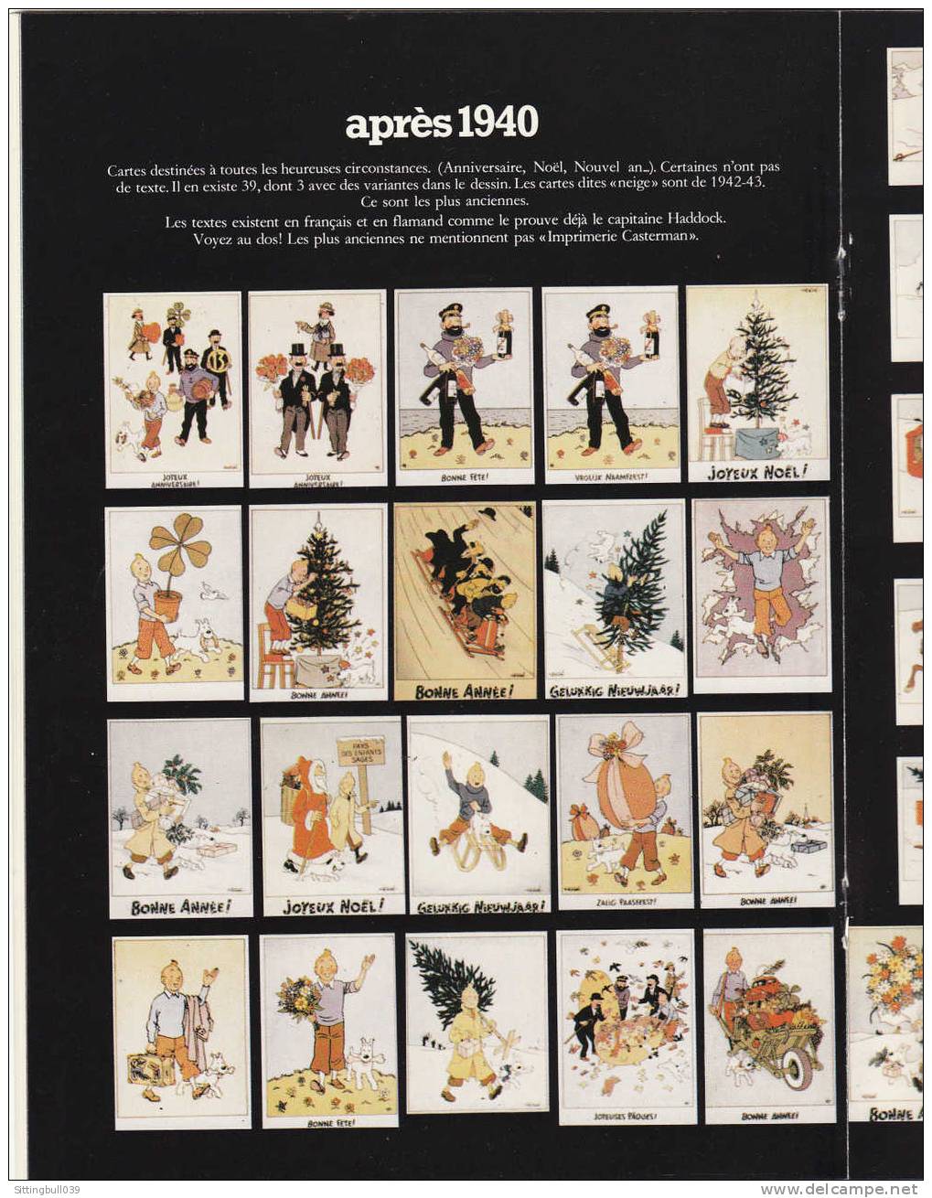 L´UNIVERS d´Hergé. Catalogue de la Collection unique de STEEMAN. 1983. TL 2000 EX. RARE  ! Une réf. pour les Tintinistes