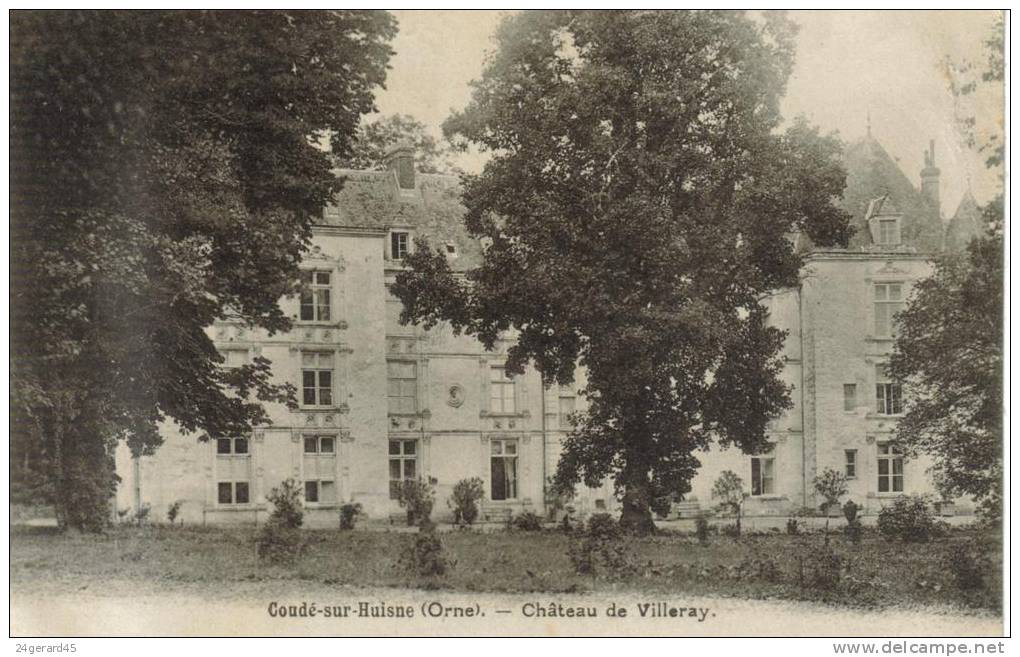 CPSM CONDE SUR HUISNE (Orne) - Château De Villeray - Andere & Zonder Classificatie