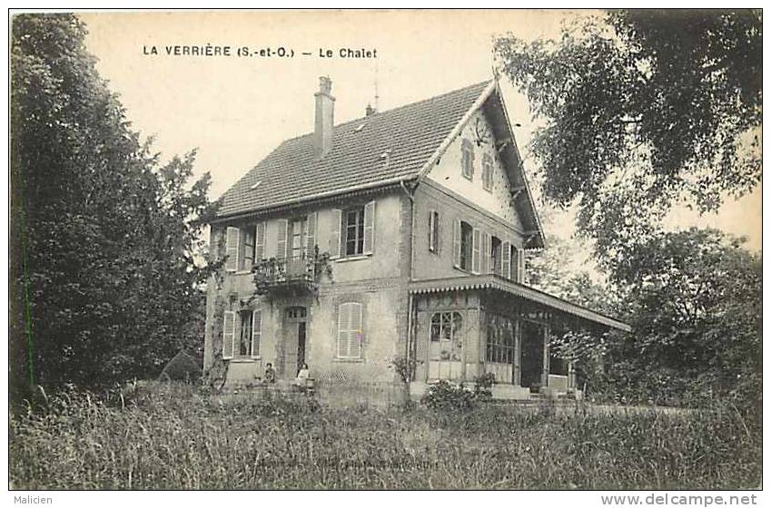 Yvelines - Ref B275- La Verriere - Le Chalet   - Carte Bon Etat - - La Verriere