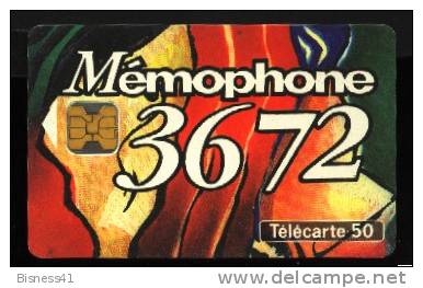 Télécarte 50u Utilisée Luxe    36.15 Mémophone Duo         F427  Du 09/ 1993 - “600 Agences”