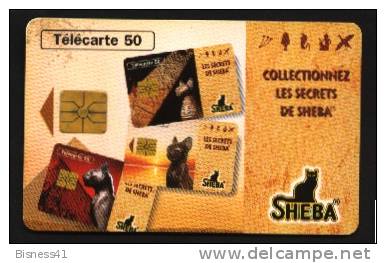 Télécarte 50u Utilisée Luxe   SHEBA Les Secrets           F635  Du 03/ 1996 - 600 Agences