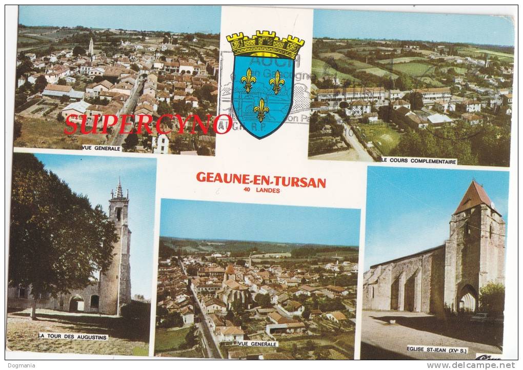 40 LANDES N°9998 GEAUNE EN TURSAN MULTI-VUES - Saint Vincent De Tyrosse