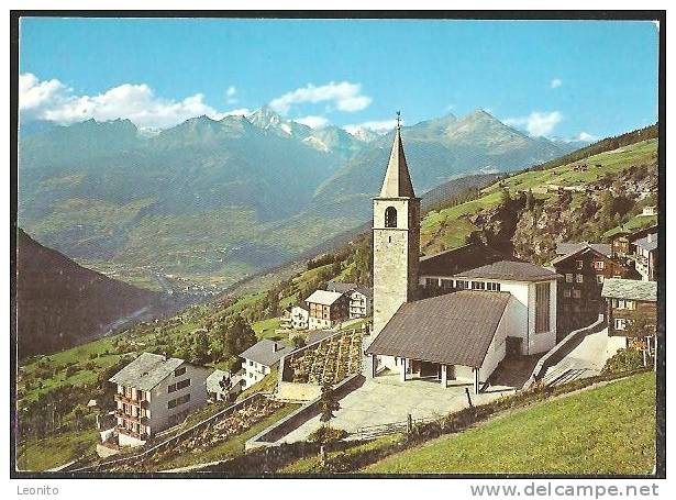 VISPERTERMINEN Rhonetal Mit Bietschhorn - Visperterminen