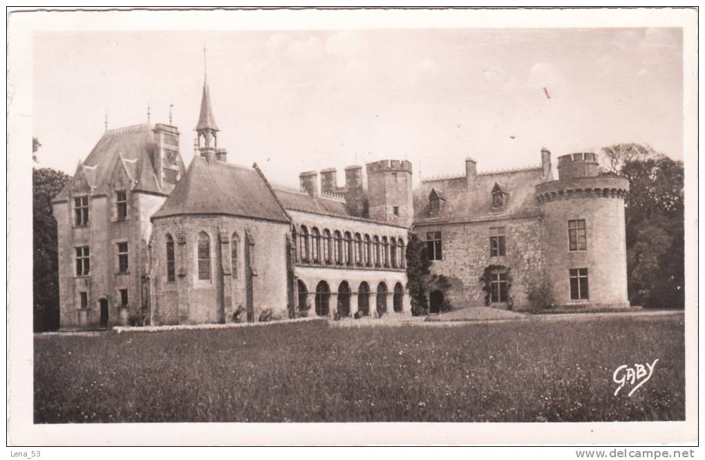 8    -   LA TURBALLE     -    Façade Du Château De Lauvergnac - La Turballe