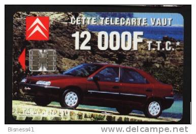 Télécarte 50u Utilisée Luxe  CITROËN 12000F        F634   Du 03/ 1996 - “600 Agences”