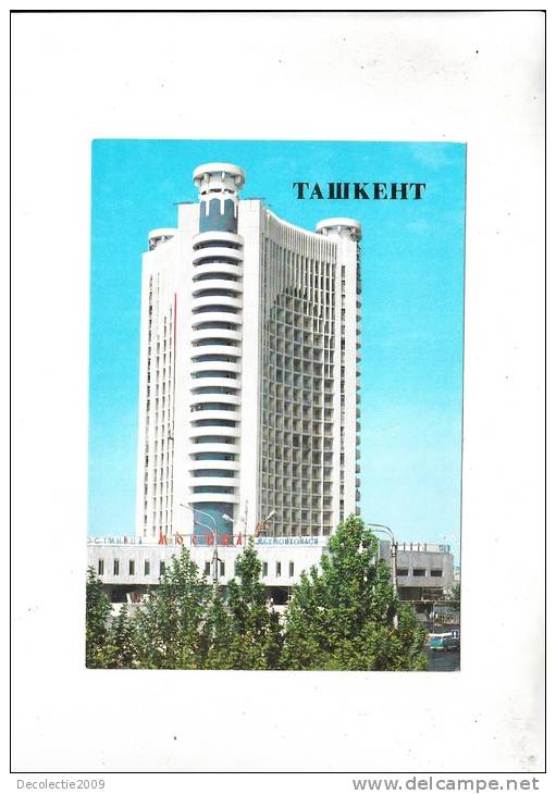 ZS17053 Moskva Hotel Tashkent  Not Used Good Shape - Uzbekistan