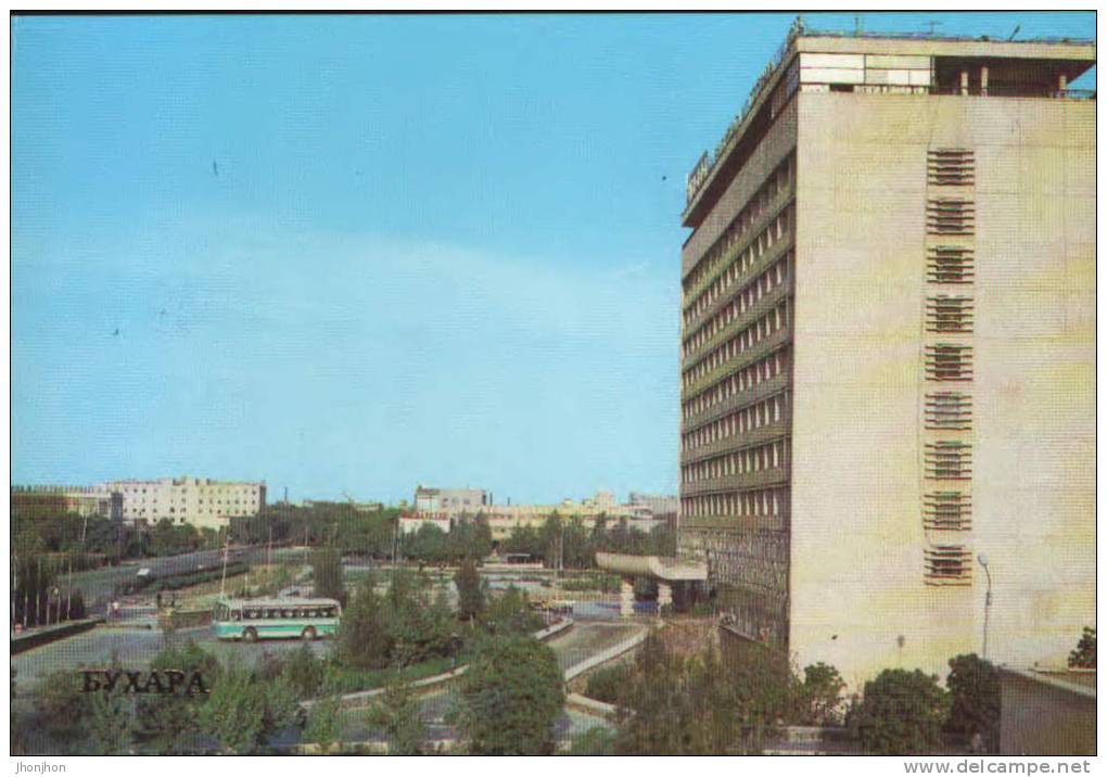 Uzbekistan-Postcard 1983-Bukhara- Hotel Bukhara - Oezbekistan