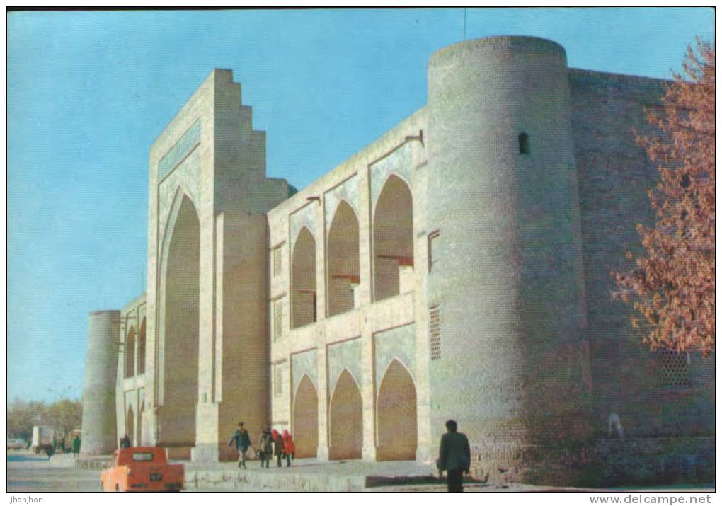 Uzbekistan-Postcard 1979-Bukhara-The Kukheldash Madrassah(XVI Century) - Uzbekistán