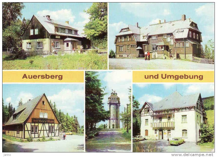 Deutschland-   Sachsen >  Auersberg,Aussichtsturm+Berghotel, Talsperre, Gasthaus Sauschwemme,..  Gelaufen Nein - Auersberg