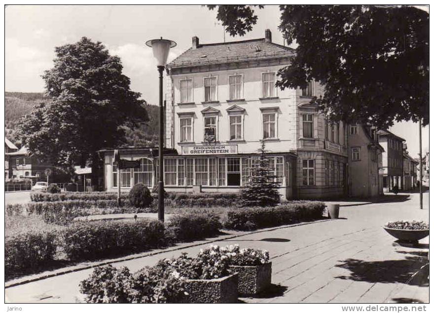 Deutschland- Thüringen. Bad Blankenburg 1974, EDGB Erholungsheim "Greifenstein",  Gelaufen Ja - Bad Blankenburg