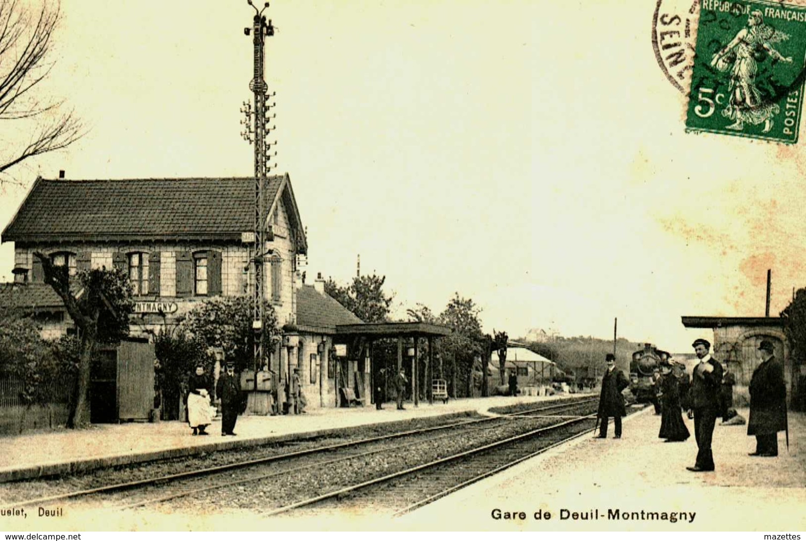 95 VAL D OISE DEUIL MONTMAGNY LA GARE - Deuil La Barre