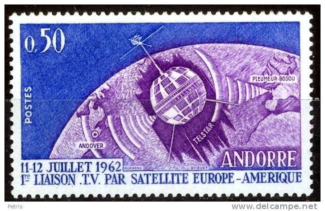 Andorra Francese 1962 Satellite Europa MNH - Lot. 245 - Nuovi