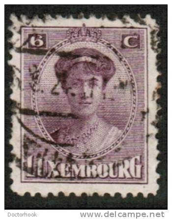 LUXEMBOURG   Scott #  133  F-VF USED - 1921-27 Charlotte Voorzijde