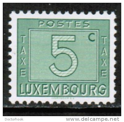 LUXEMBOURG   Scott # J 23**  VF MINT NH - Strafport