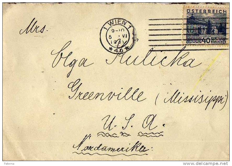 3348  Carta Wien 1931,  Austria, Cover - Cartas & Documentos