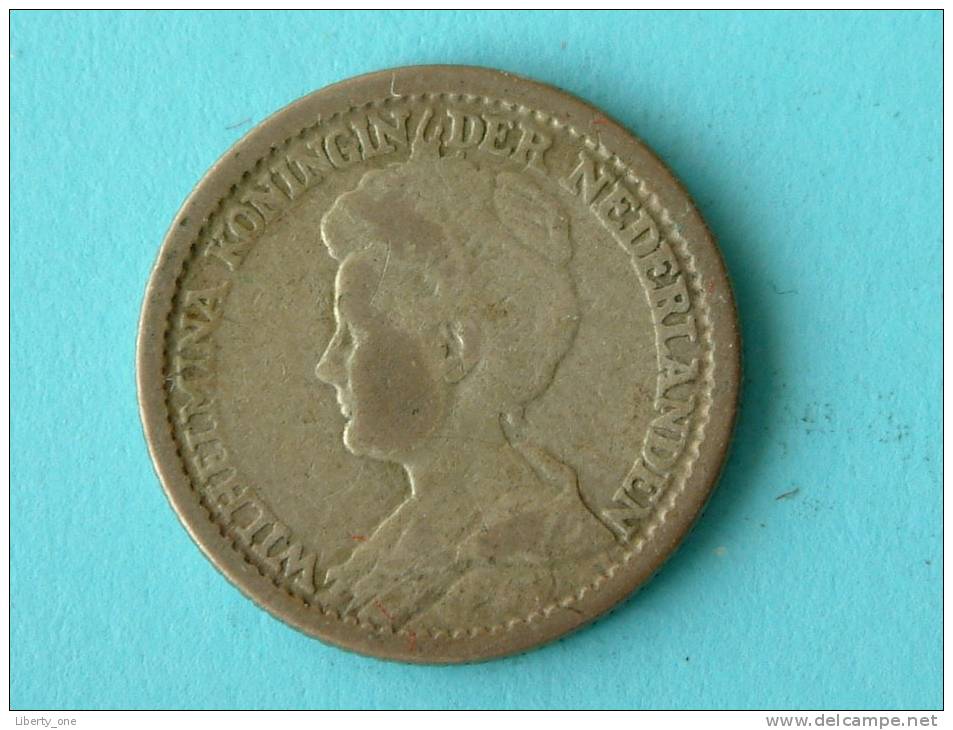 1913 - 25 CENTS / KM 146 ( Silver - Uncleaned Coin / For Grade, Please See Photo ) !! - 25 Centavos