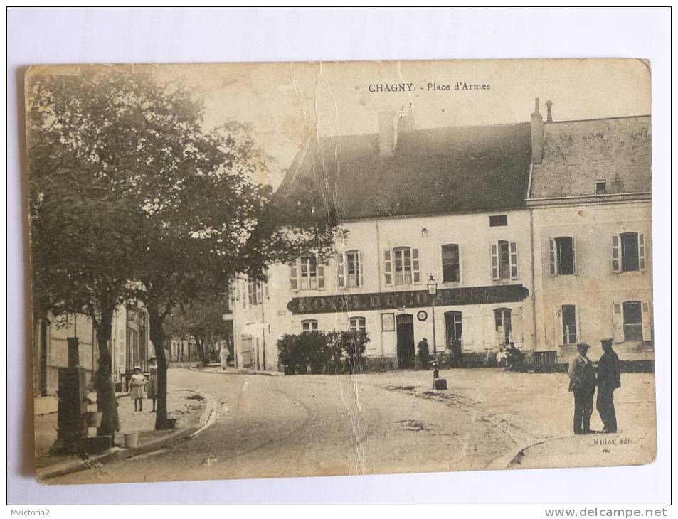 CHAGNY - Place D'ARMES, Hotel Du Commerce - Chagny