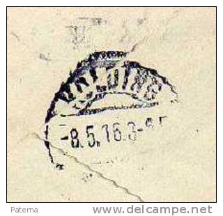 3173   Carta, Kobenhavn 1916,Dinamarca, - Covers & Documents