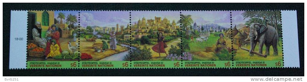 V1 Nations Unies (Vienne) : Sommet  "Ville Et Cité" à Istambul - Unused Stamps