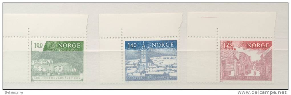 Norge Nr :  656 -  658  ** MNH (zie Scan) - Unused Stamps