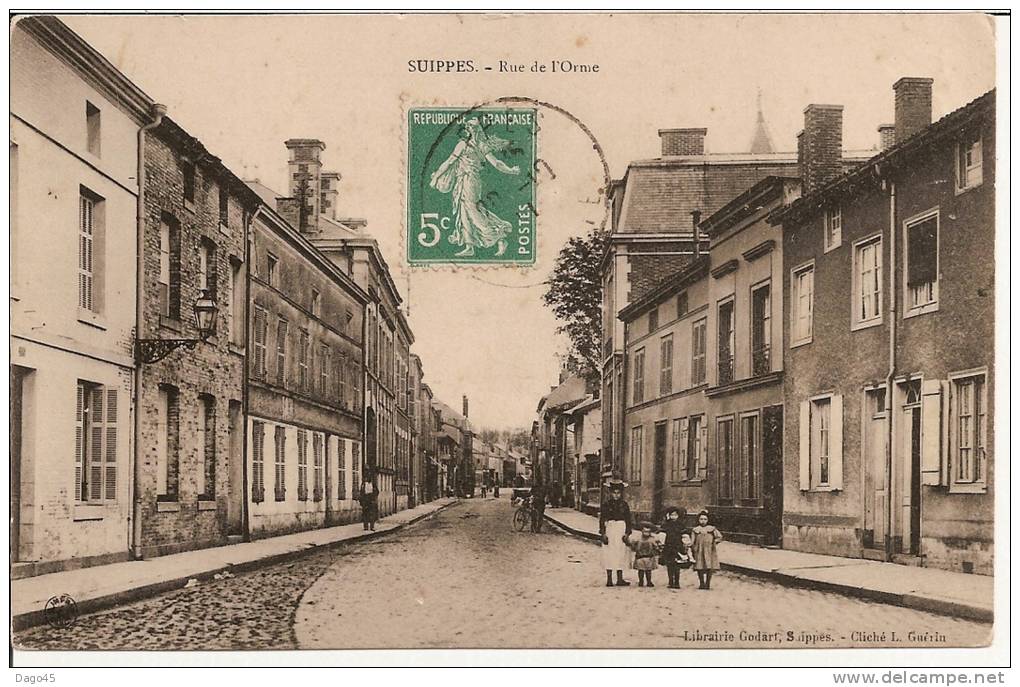 SUIPPES. - Rue De L´Orme - Other & Unclassified