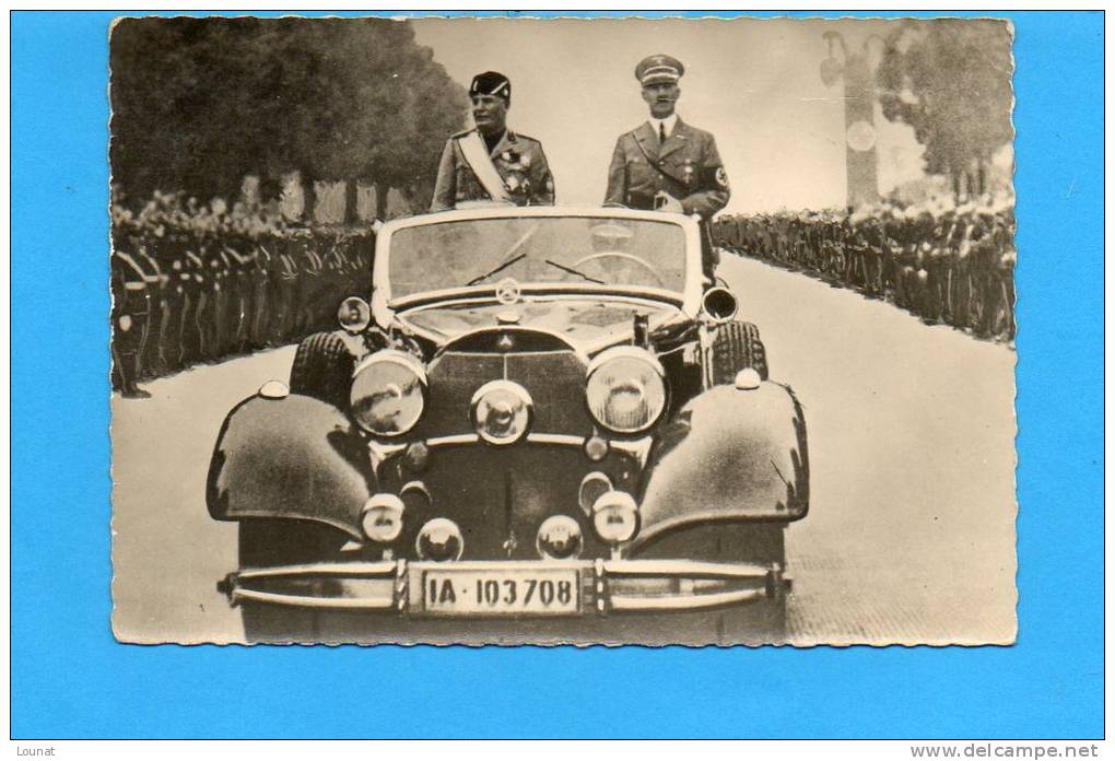 Voiture Personnelle De Parade De HITLER - Fabrication 1942 - 200km.heure - Personen
