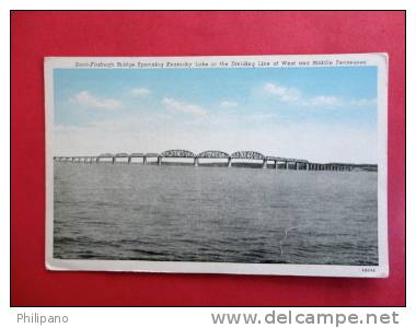 Tennessee >    Scott Fitzhugh Bridge Spanning Ky Lake & Western Middle TN    --  --ref  382 - Otros & Sin Clasificación