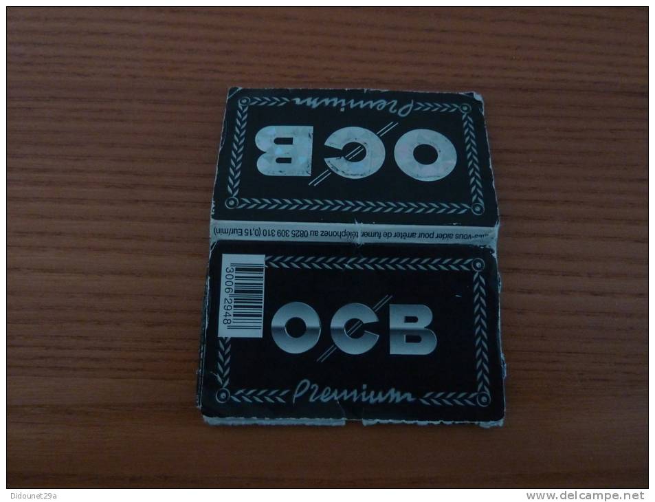 Papier à Cigarettes OCB Premium (publicité FILTRES REGULAR) - Sonstige & Ohne Zuordnung