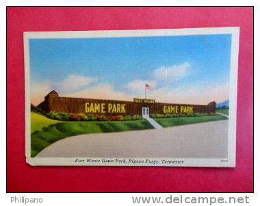 Tennessee >     Pigeon Forge  Fort Weare Game Park Linen   --  --ref  382 - Andere & Zonder Classificatie