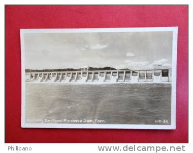 Tennessee >    Real Photo Spillway Section  Pickwick Dam  Kodak Circa 1950's -  --ref  383 - Autres & Non Classés