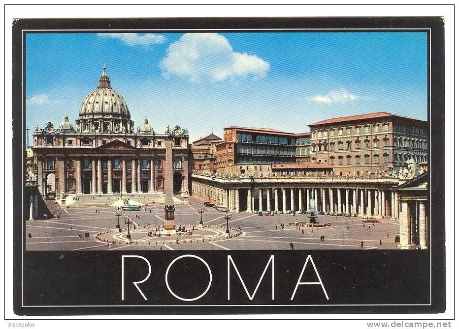 XW 580 Roma - Piazza San Pietro / Non Viaggiata - San Pietro