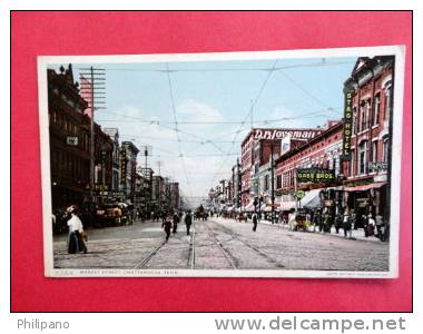 - Tennessee > Chattanooga   Market Street  Detroit  Pub Ca 1910     -------       -  Ref 383 - Chattanooga