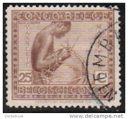 BELGIAN CONGO   Scott #  93  VF USED - Usados