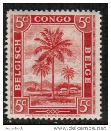 BELGIAN CONGO   Scott #  187*  VF MINT LH - Nuovi