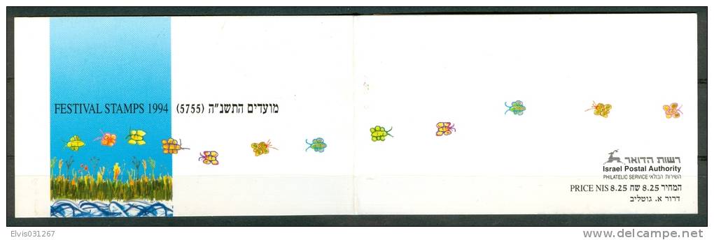 Israel BOOKLET - 1994, Michel/Philex Nr. : 1310-1312, - MNH - Mint Condition - Booklets