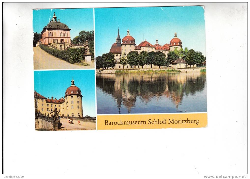 ZS16449 Moritzburg Schloss Multiviews Used Perfect Shape - Moritzburg