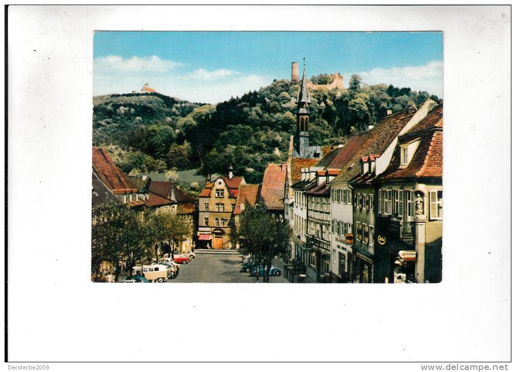 ZS16466 Weinheim An Der Bergstrasse Marktplatz Not Used Perfect Shape - Weinheim