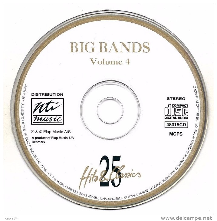 CD  Various Artists  "  Big Bands  "  Promo - Collector's Editions