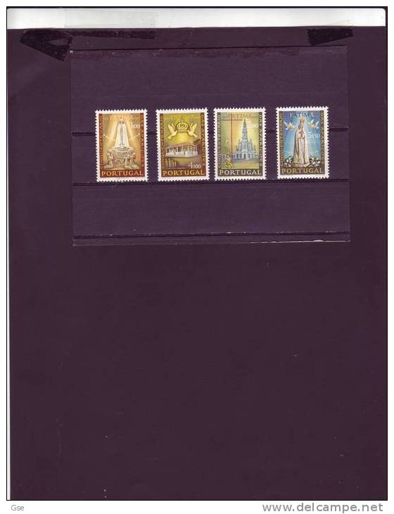 PORTOGALLO  1967 - Yvert  1010/13** - Fatima - Unused Stamps