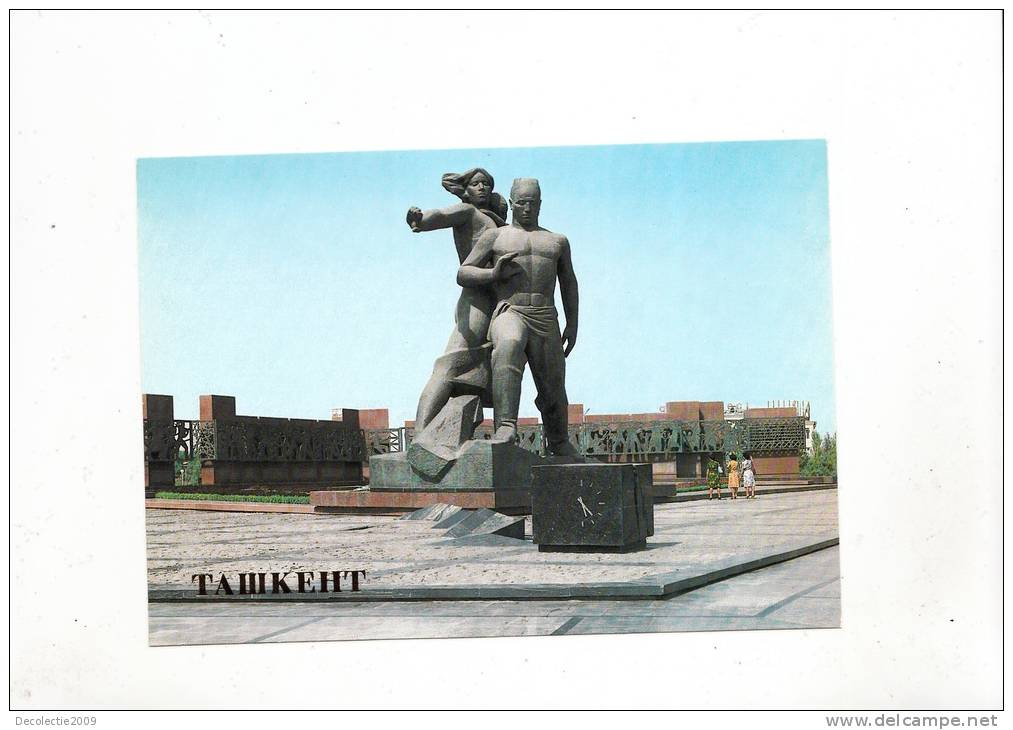 ZS17240 Tashkent Courage Memorial Not Used Perfect Shape - Uzbekistan