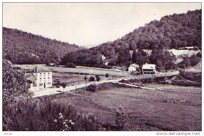 MORTEHAN-CUGNON = Route D'Herbeumont Et Pont De "Linglay"  (Nels) écrite - Sonstige & Ohne Zuordnung